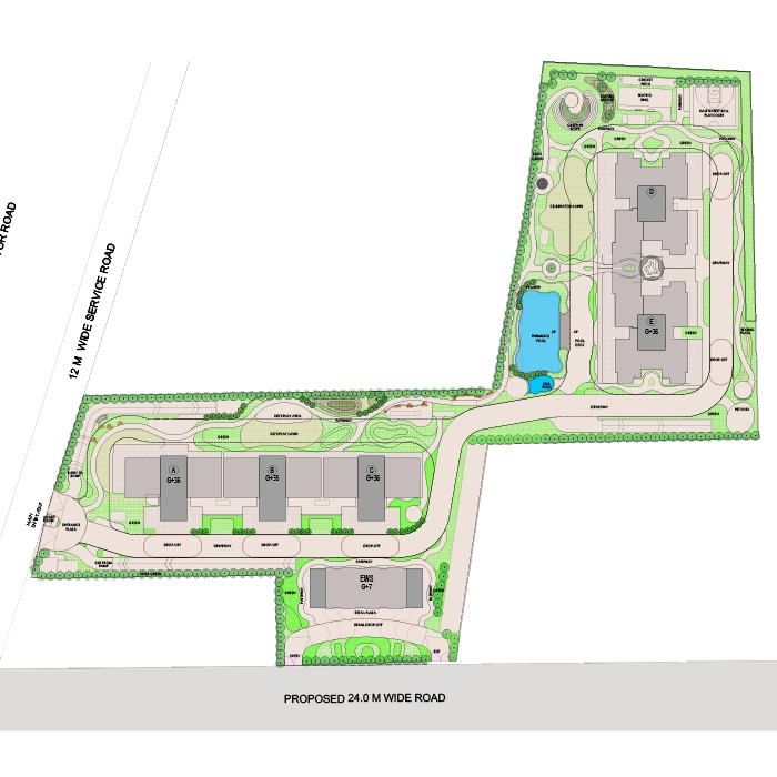 Birla Pravaah Sector 71 Gurgaon floor plan 3